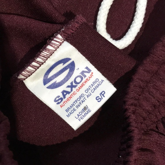 Saxon authentic game wear shorts women S/P magenta - Picture 3 of 3